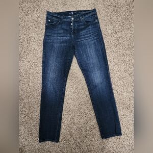7 for All Mankind Josephina Skinny Boyfriend Jeans